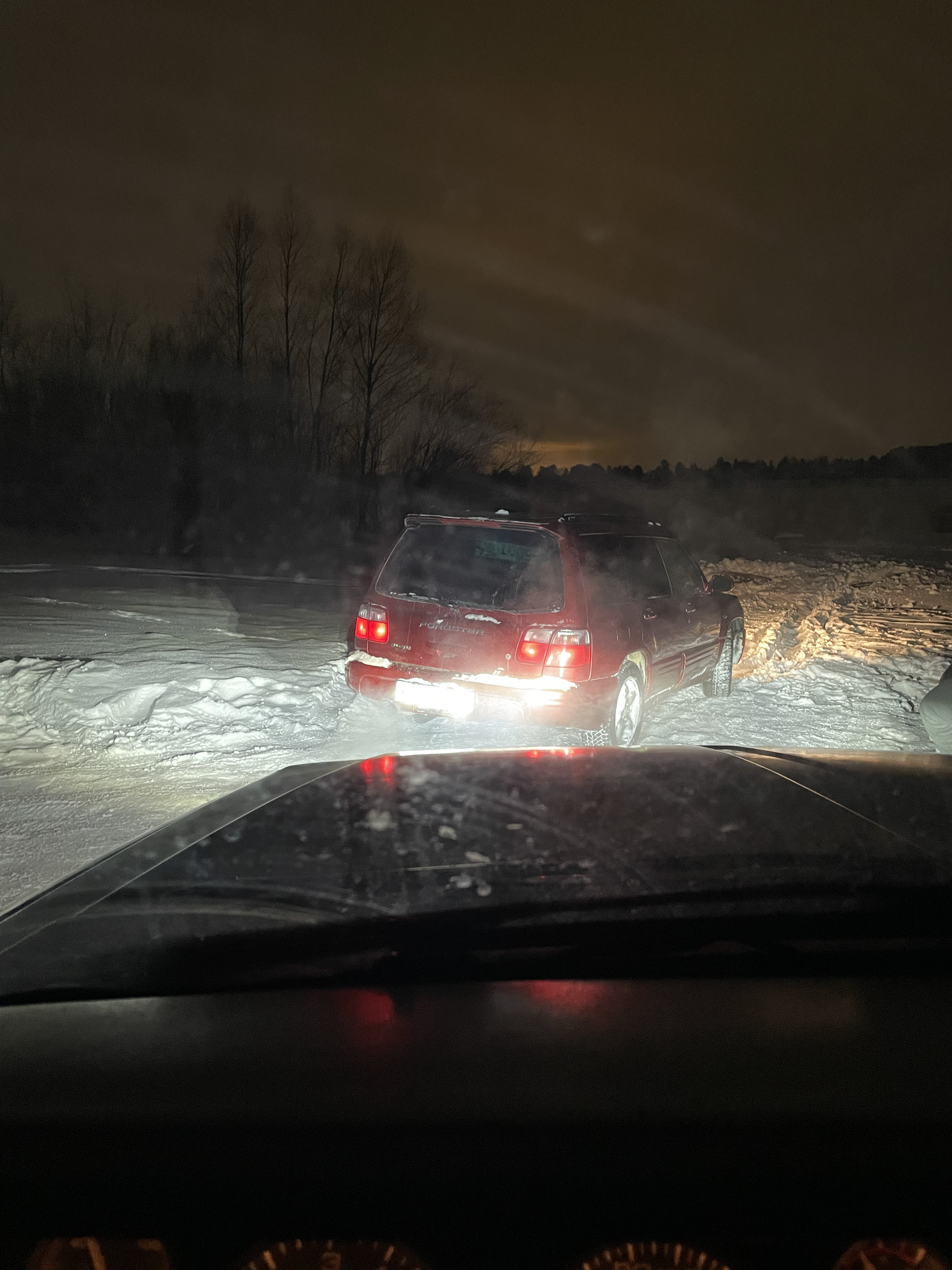 Вытащить автомобиль из снега